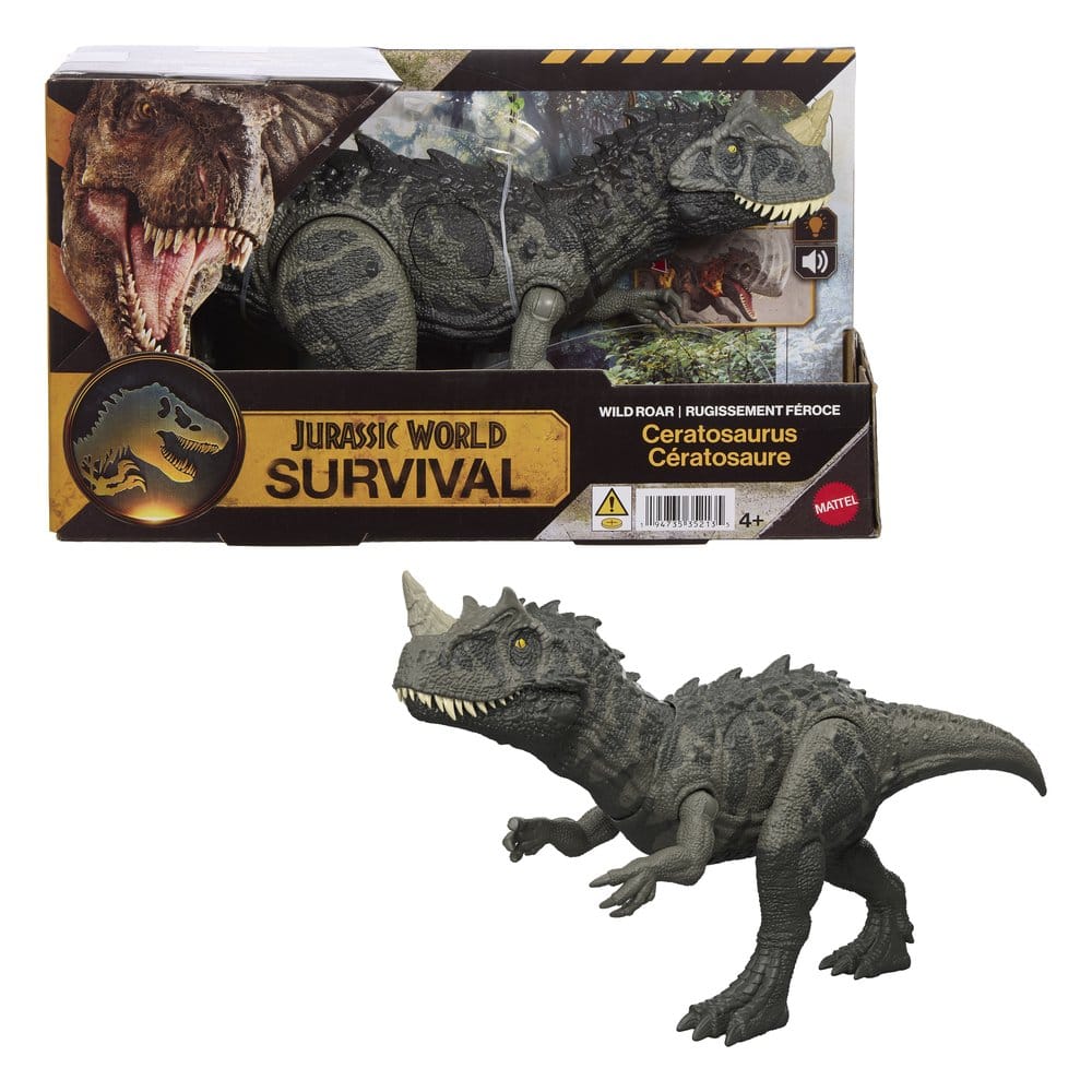 Jurassic World: Survival figurine Wild Roar Ceratosaurus