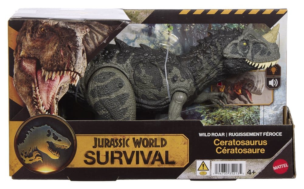 Jurassic World: Survival figurine Wild Roar Ceratosaurus