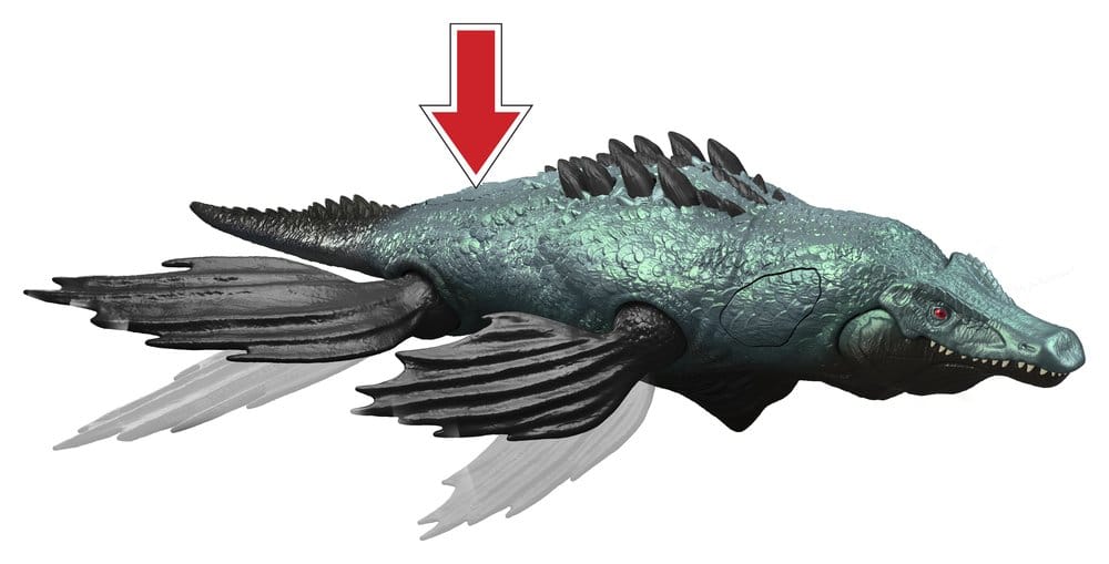 Jurassic World: Survival figurine Gigantic Thrashers Liopleurodon 30 cm