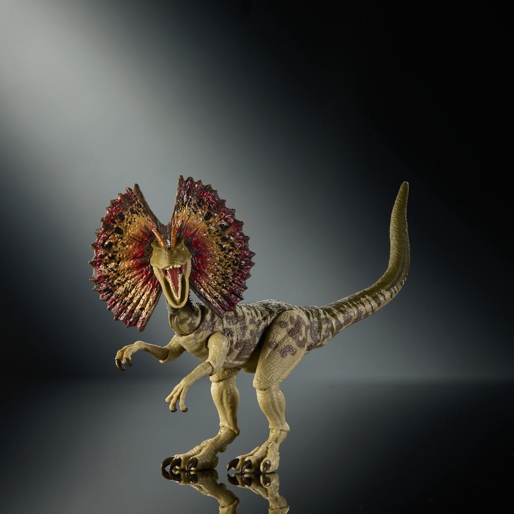 Jurassic World : Renaissance Hammond Collection figurine Dilophosaurus