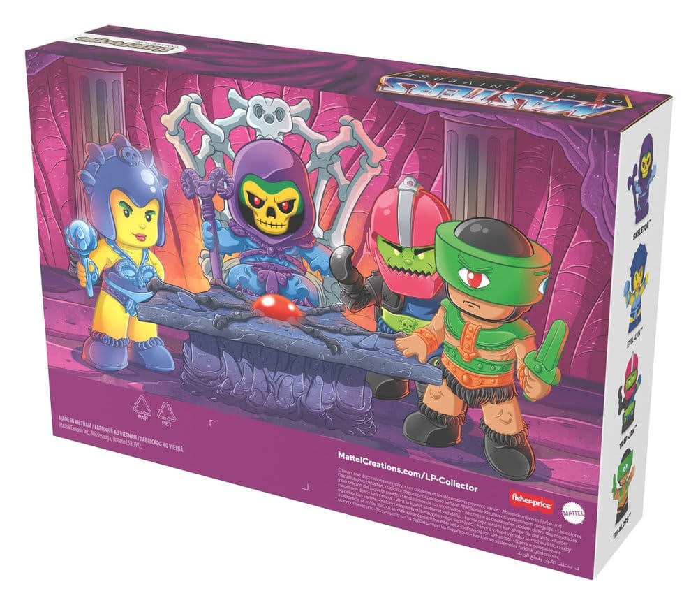 Masters of the Universe Little People Collector pack 4 minifigurines Evil Warriors 7 cm
