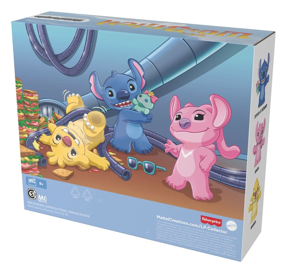 Lilo & Stitch Little People Collector pack 3 minifigurines Stitch & The Cousins 7 cm