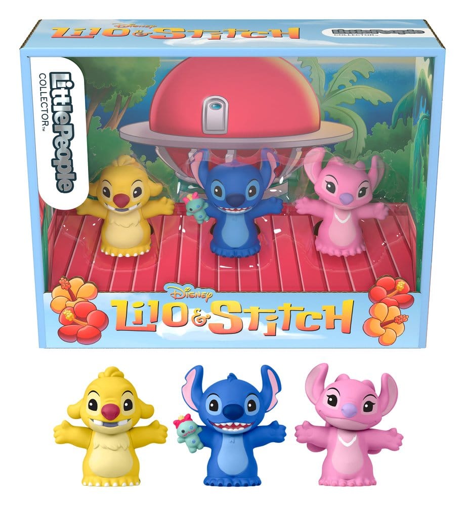 Lilo & Stitch Little People Collector pack 3 minifigurines Stitch & The Cousins 7 cm