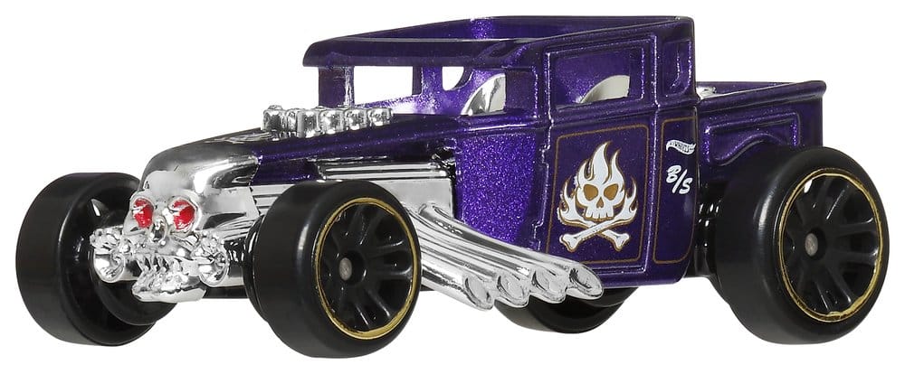 Hot Wheels Silver Series pack 6 véhicules Die-Cast 1/64 Legends
