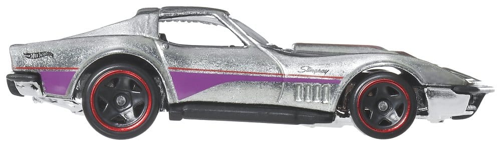Hot Wheels Silver Series pack 6 véhicules Die-Cast 1/64 ZAMAC