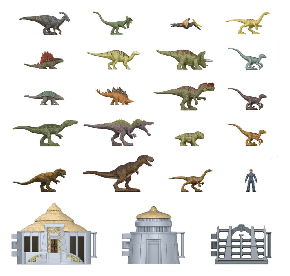 Jurassic Park Minis Calendrier de l'Avent Island Visitor