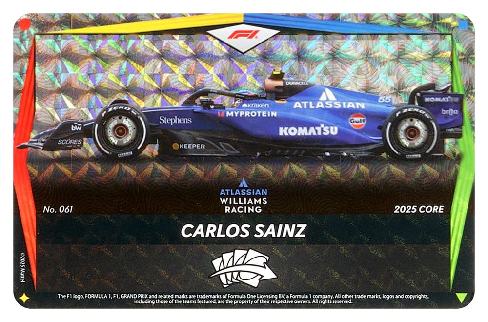 Formula 1 UNO Jeu de cartes Elite F1 Booster-Set