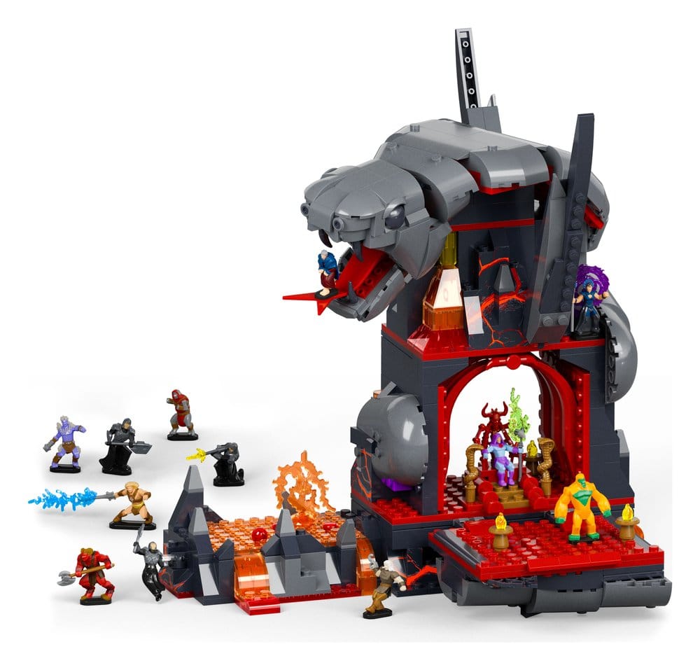 Masters of the Universe Mattel Brick Shop Set de Construction Snake Mountain