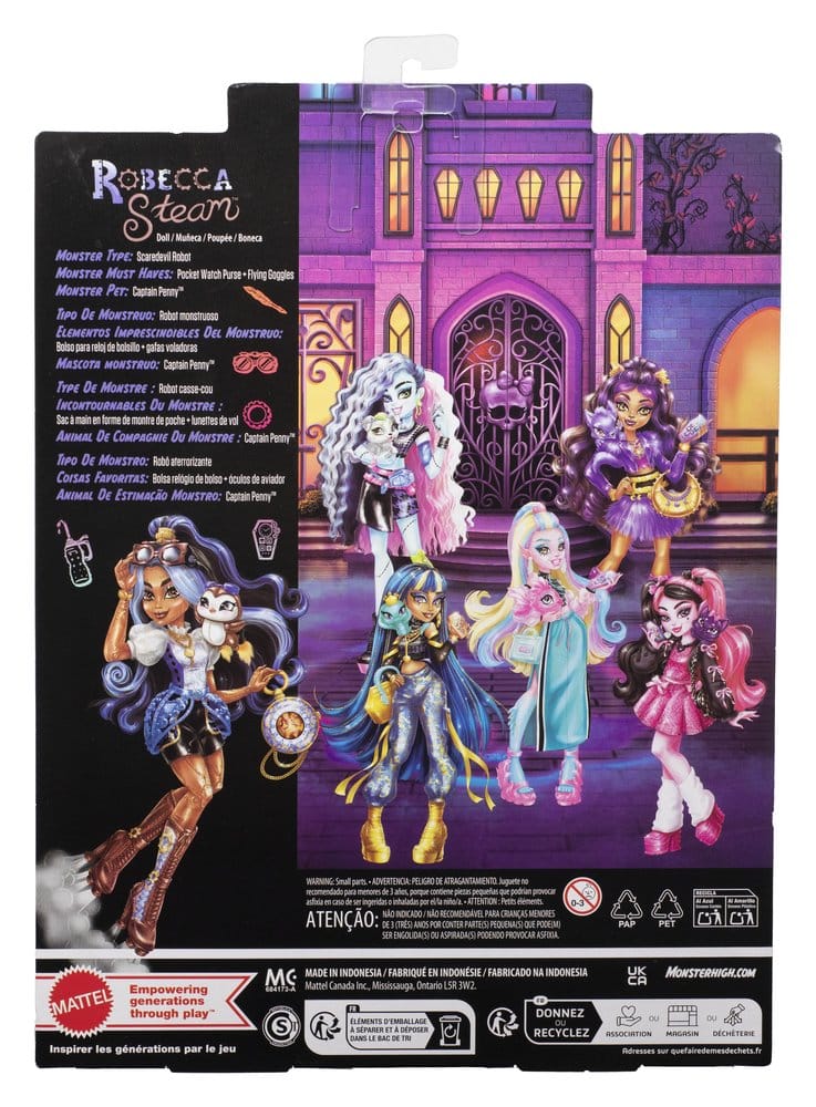 Monster High poupée Robecca Steam