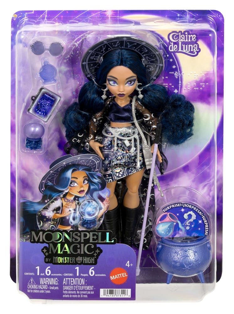 Monster High Moonspell Magic poupée Claire de Luna