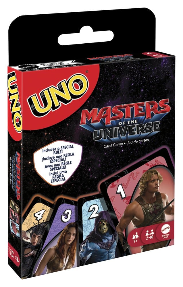 Masters of the Universe 2026 Movie UNO Jeu de cartes