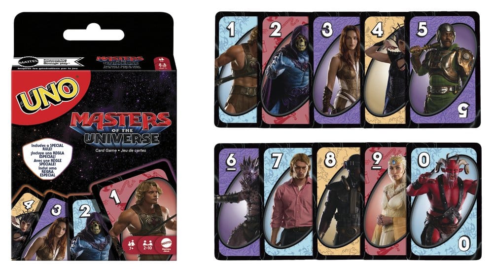 Masters of the Universe 2026 Movie UNO Jeu de cartes