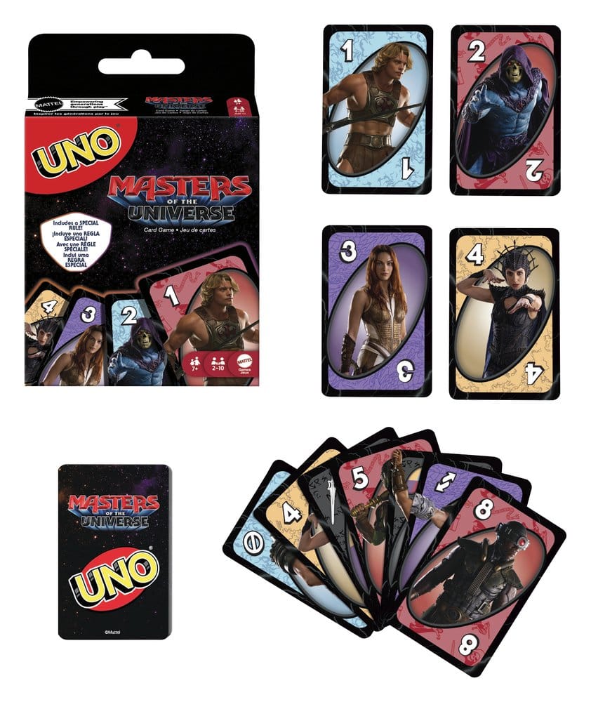 Masters of the Universe 2026 Movie UNO Jeu de cartes