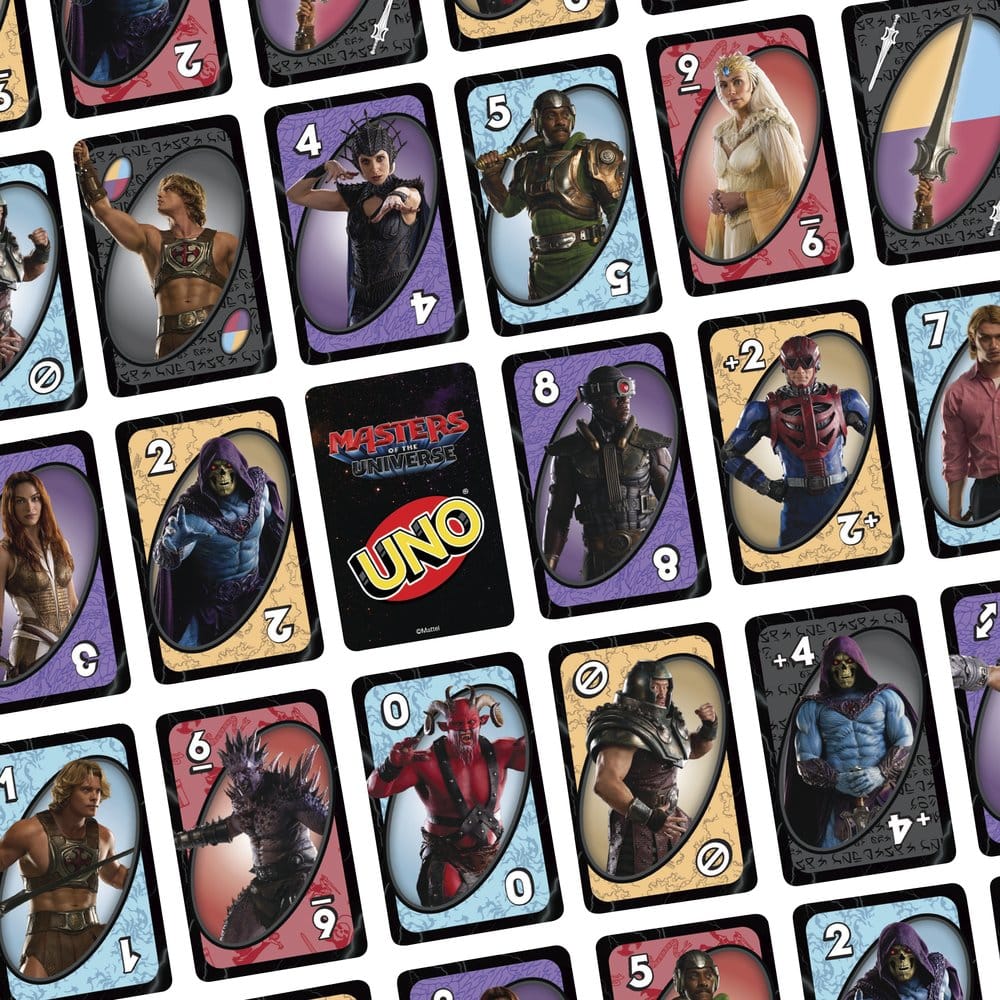 Masters of the Universe 2026 Movie UNO Jeu de cartes