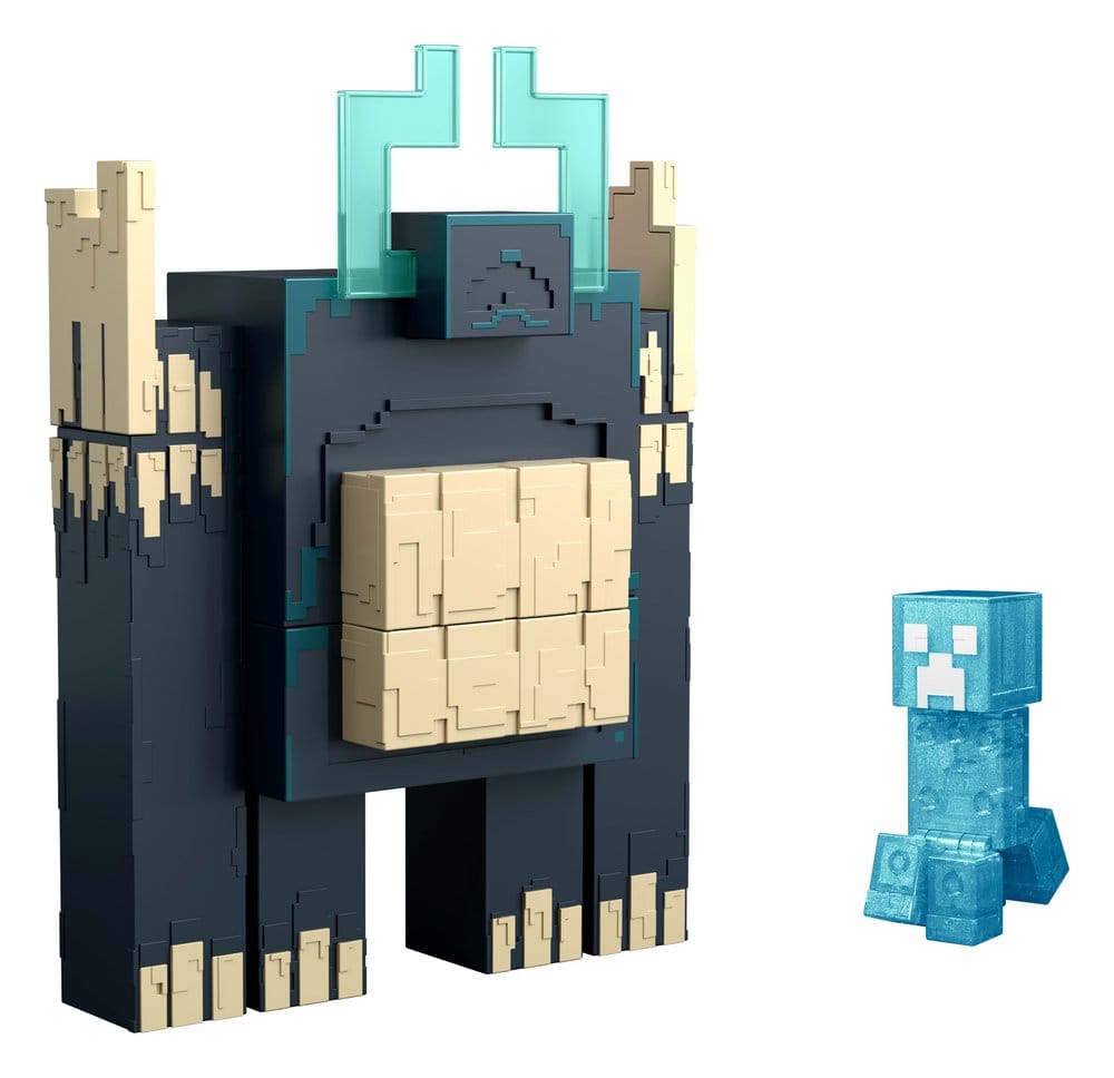 Minecraft Dungeons II figurine sonore et lumineuse Twisted Warden