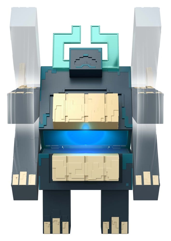 Minecraft Dungeons II figurine sonore et lumineuse Twisted Warden
