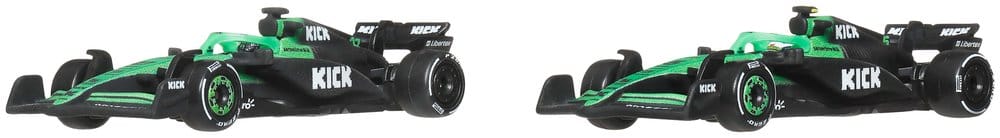 Formule 1 Hot Wheels Premium pack 2 véhicules Die-Cast 1/64 KICK Sauber Team
