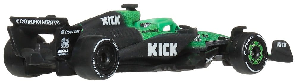 Formule 1 Hot Wheels Premium pack 2 véhicules Die-Cast 1/64 KICK Sauber Team