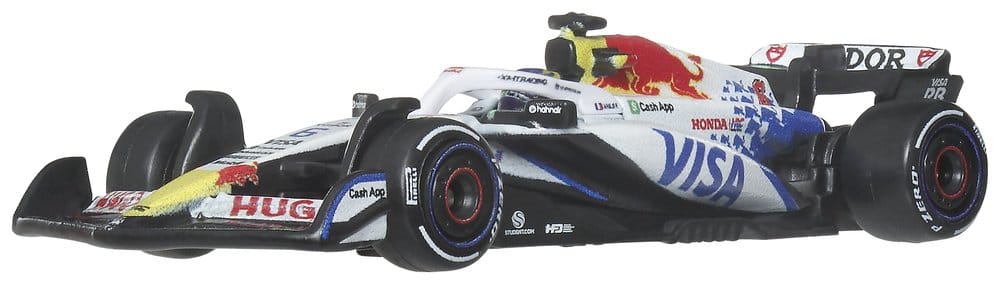 Formule 1 Hot Wheels Premium pack de 2 véhicules Die-Cast 1:64 Team Visa Cash App Racing Bulls