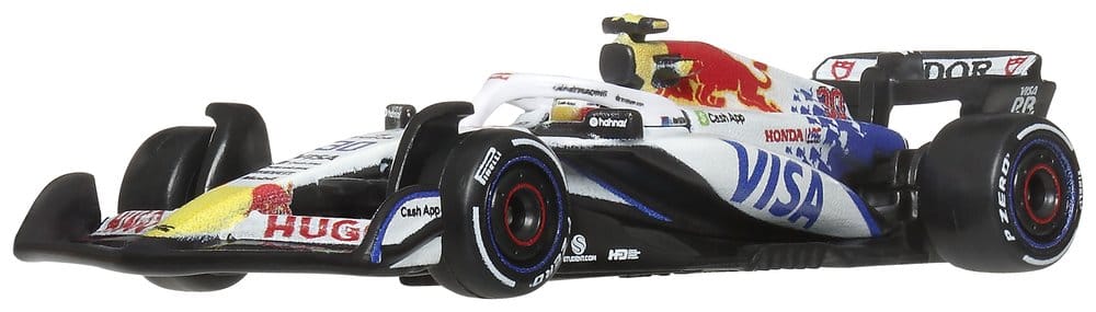 Formule 1 Hot Wheels Premium pack de 2 véhicules Die-Cast 1:64 Team Visa Cash App Racing Bulls