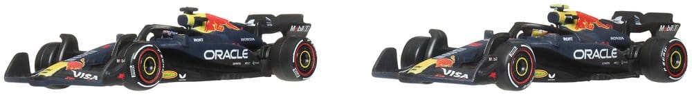 Formule 1 Hot Wheels Premium pack 2 véhicules Die-Cast 1/64 Oracle Red Bull Racing