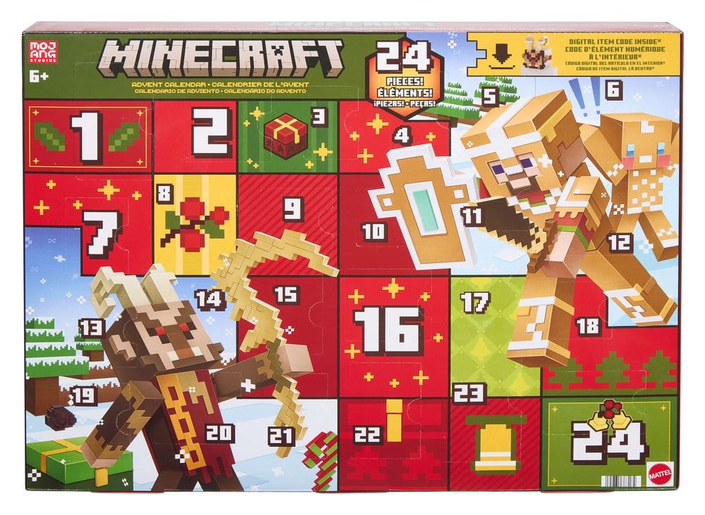 Minecraft calendrier de l'Avent