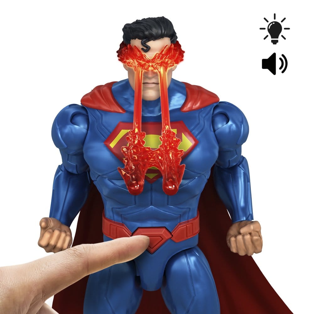 DC Premier figurine sonore et lumineuse Heat Vision Superman 16 cm