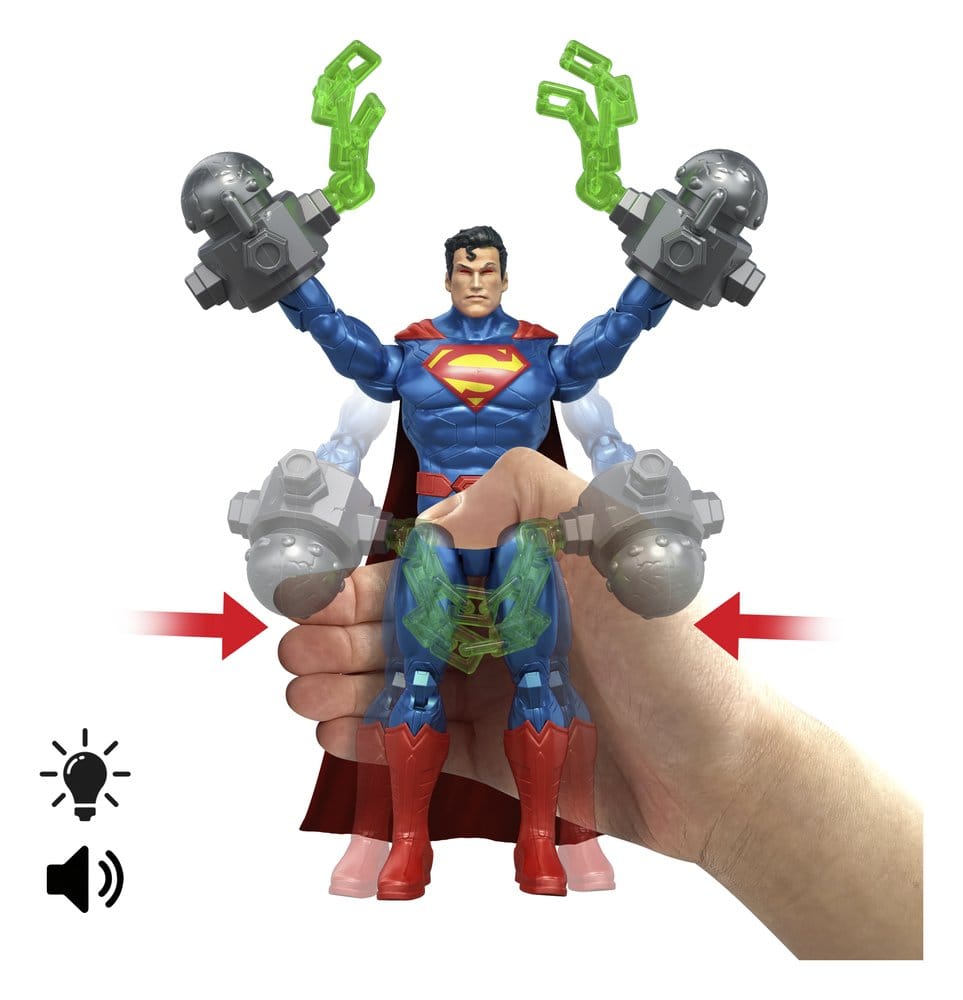 DC Premier figurine sonore et lumineuse Heat Vision Superman 16 cm