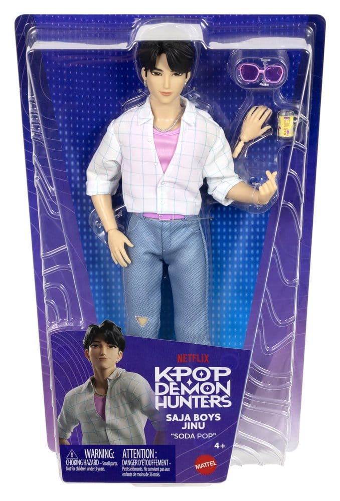 KPop Demon Hunters poupée Saja Boys Jinu (Soda Pop)