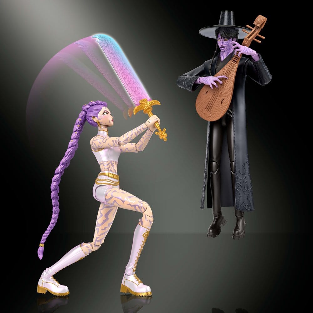 KPop Demon Hunters pack de 2 figurines Rumi & Jinu (Final Battle) 15 cm