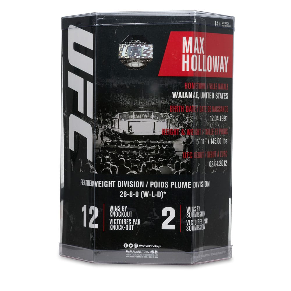 UFC Posed statuette Max Holloway 18 cm
