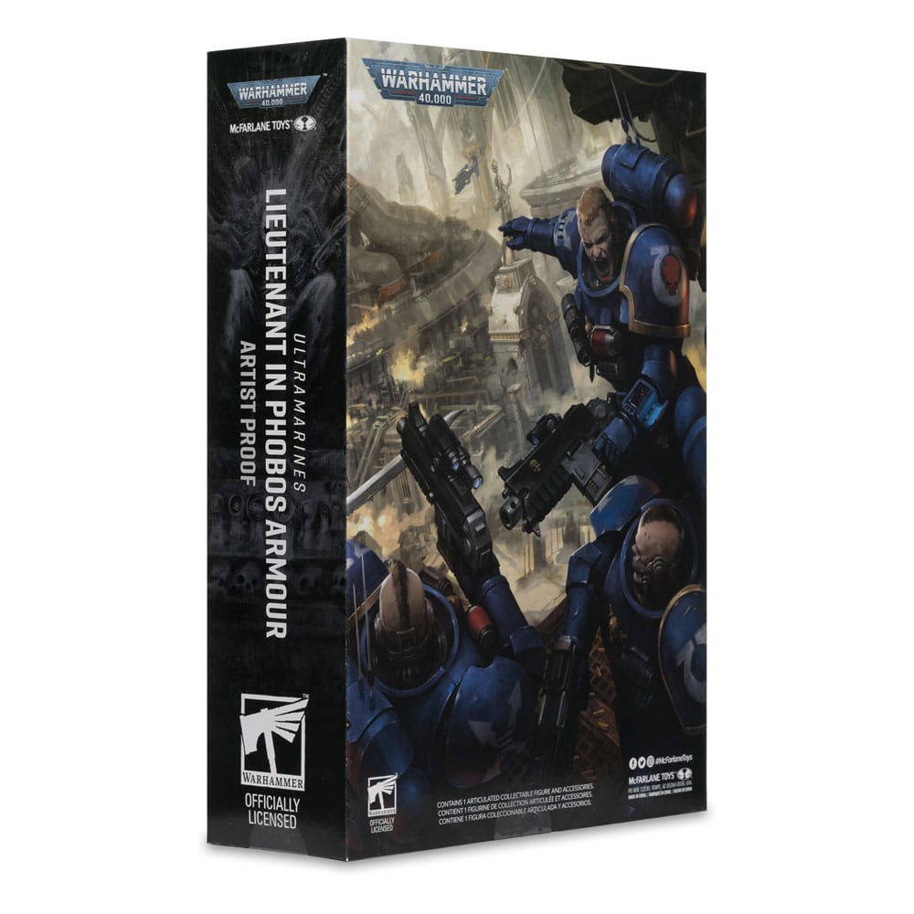 Warhammer 40,000 figurine Lieutenant in Phobos Armor (Ultramarines) (Artist Proof) 18 cm