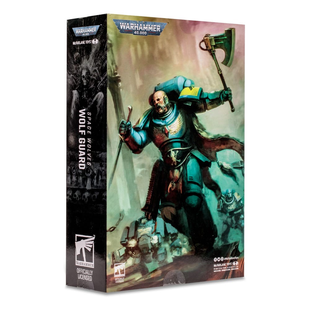 Warhammer 40k figurine Space Wolves Wolf Guard 18 cm