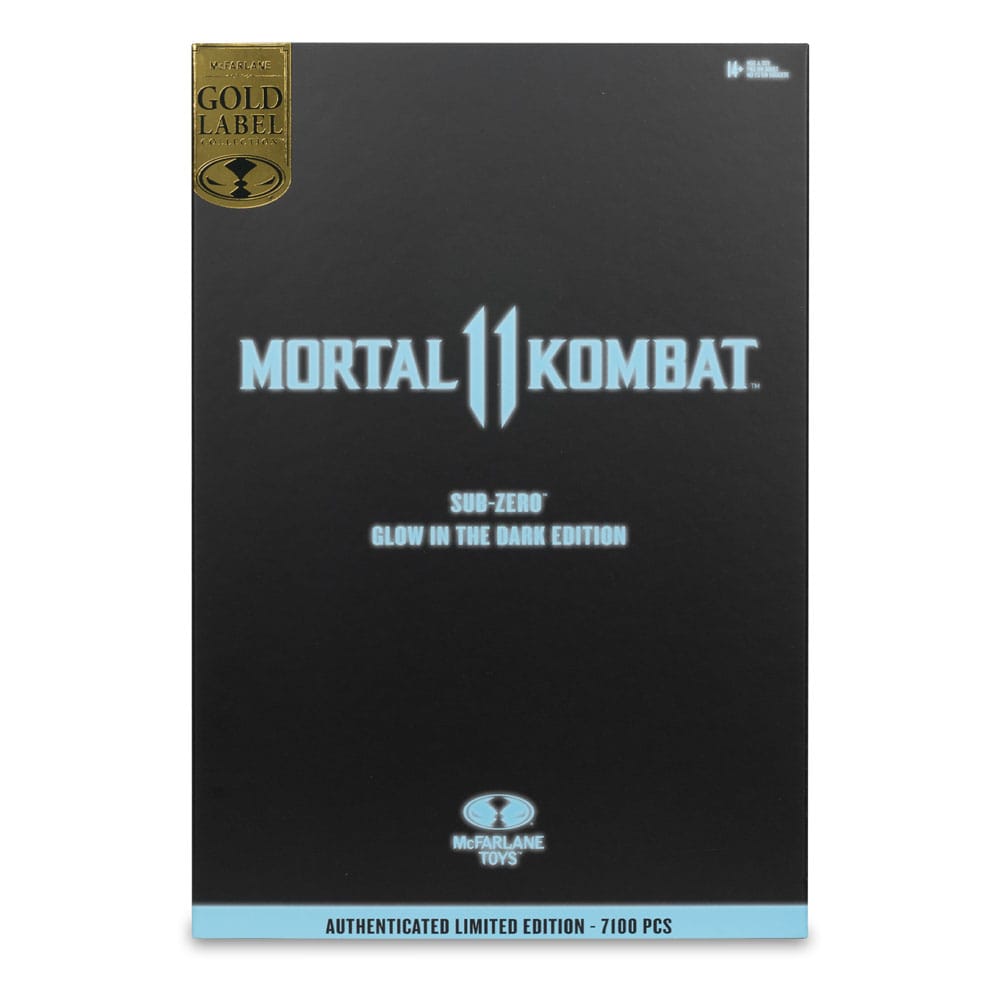 Mortal Kombat figurine Glow in the Dark Edition Sub-Zero (Gold Label) 18 cm