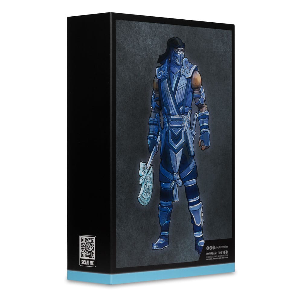 Mortal Kombat figurine Glow in the Dark Edition Sub-Zero (Gold Label) 18 cm