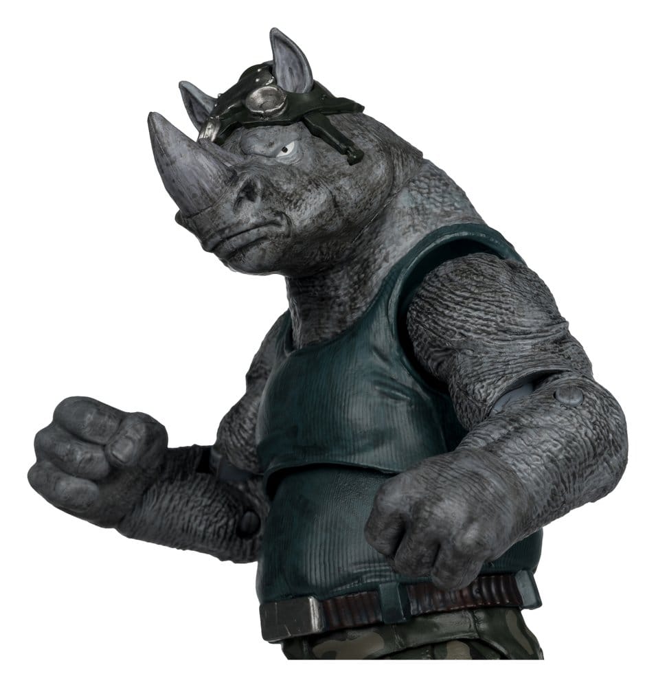Tortues Ninja Page Punchers figurine Rocksteady 17 cm