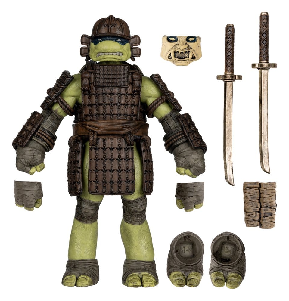 Teenage Mutant Ninja Turtles Page Punchers figurine Leonardo (Turtles in Time) 13 cm