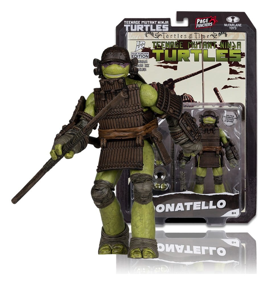 Teenage Mutant Ninja Turtles Page Punchers figurine Donatello (Turtles in Time) 13 cm