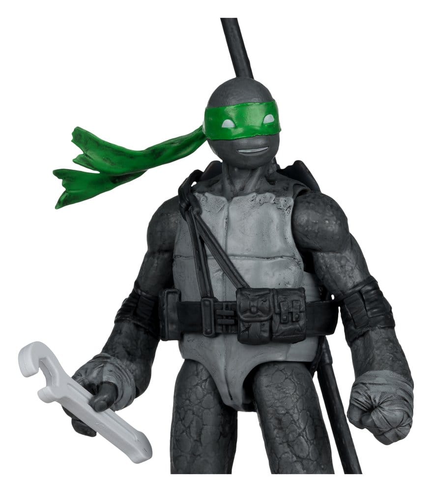 Tortues Ninja Page Punchers figurine Donatello (Black White & Green ) (Red Platinum Edition) 13 cm