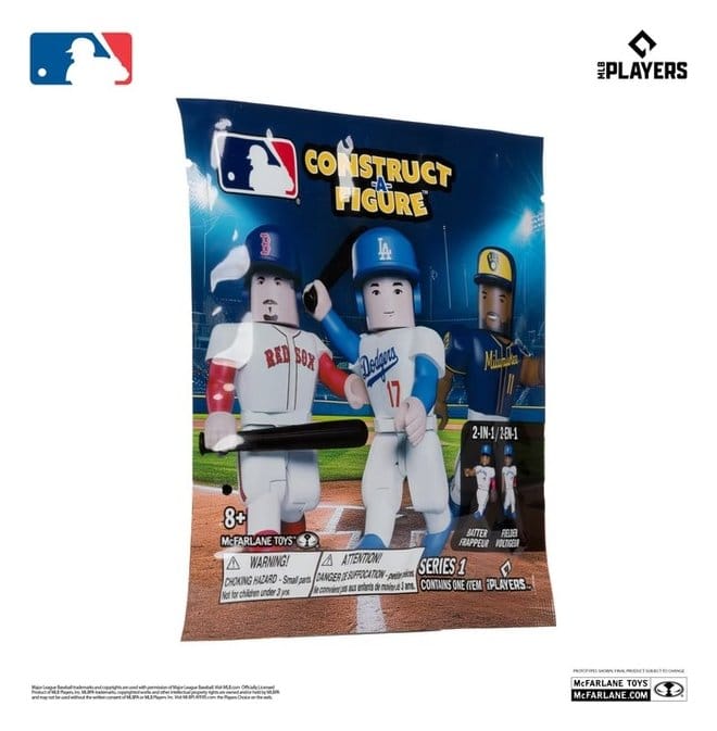MLB McFarlane Sports Construct-a-Figure Series 1 assortiment figurine mini Blind Bag 5 cm (36)