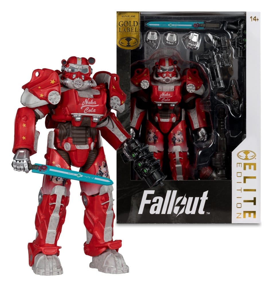 Fallout McFarlane Elite Edition figurine Fallout 76 Nuka Cola T-60 (Gold Label) 19 cm
