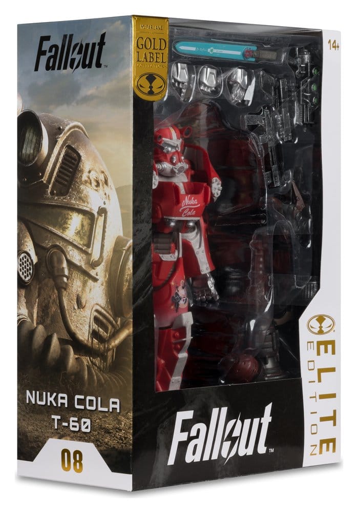 Fallout McFarlane Elite Edition figurine Fallout 76 Nuka Cola T-60 (Gold Label) 19 cm