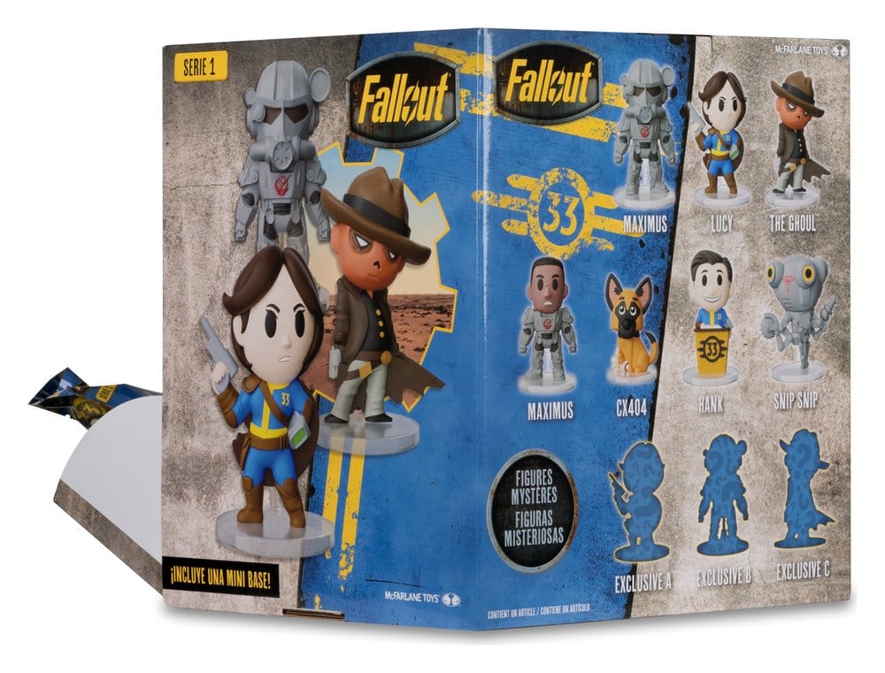 Fallout (TV Show) série 1 présentoir mini figurines Blind Bag 6 cm (24)
