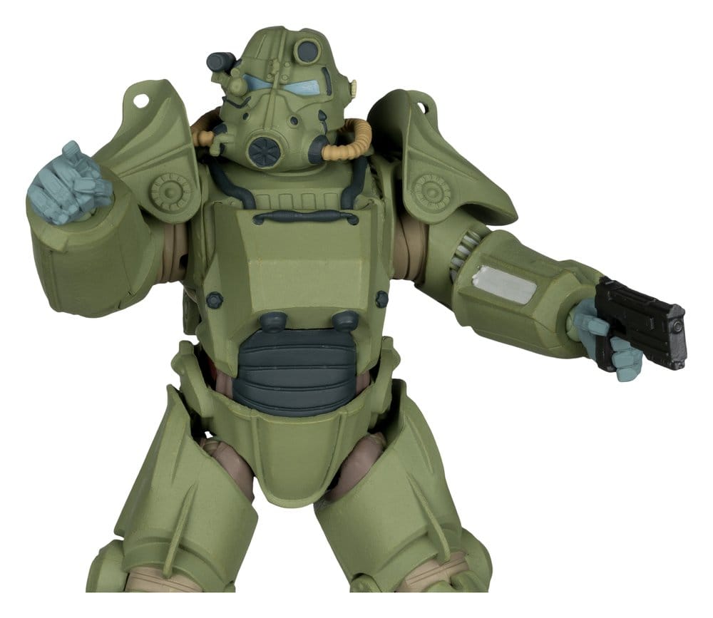 Fallout 76 Gaming Edition figurine T-45 Military Armor (Red Platinum Edition) 20 cm