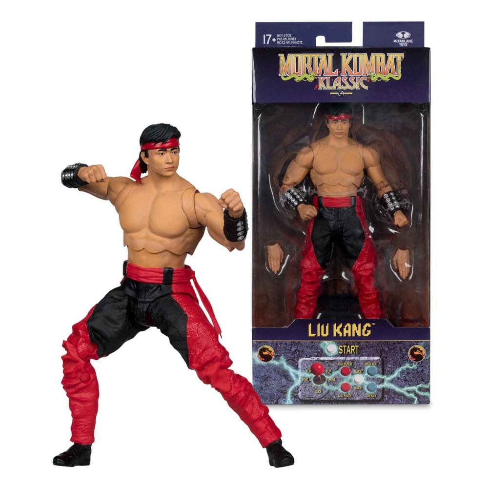 Mortal Kombat Klassics figurine Liu Kang 18 cm