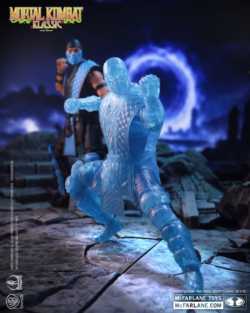 Mortal Kombat Klassic figurine Sub-Zero (Ice Clone) 18 cm
