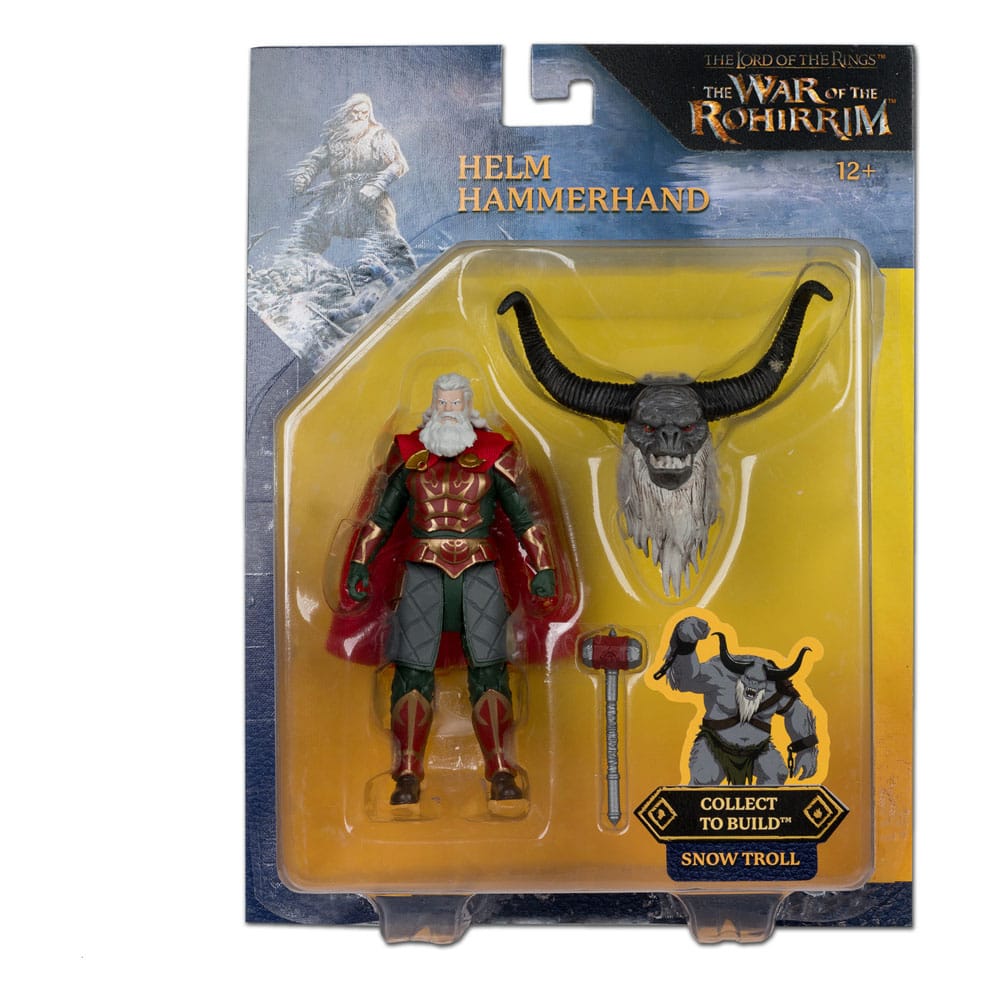 Le Seigneur des Anneaux : La Guerre des Rohirrim assortiment figurines Build-A (BAF: Snow Troll) 10 cm (4)