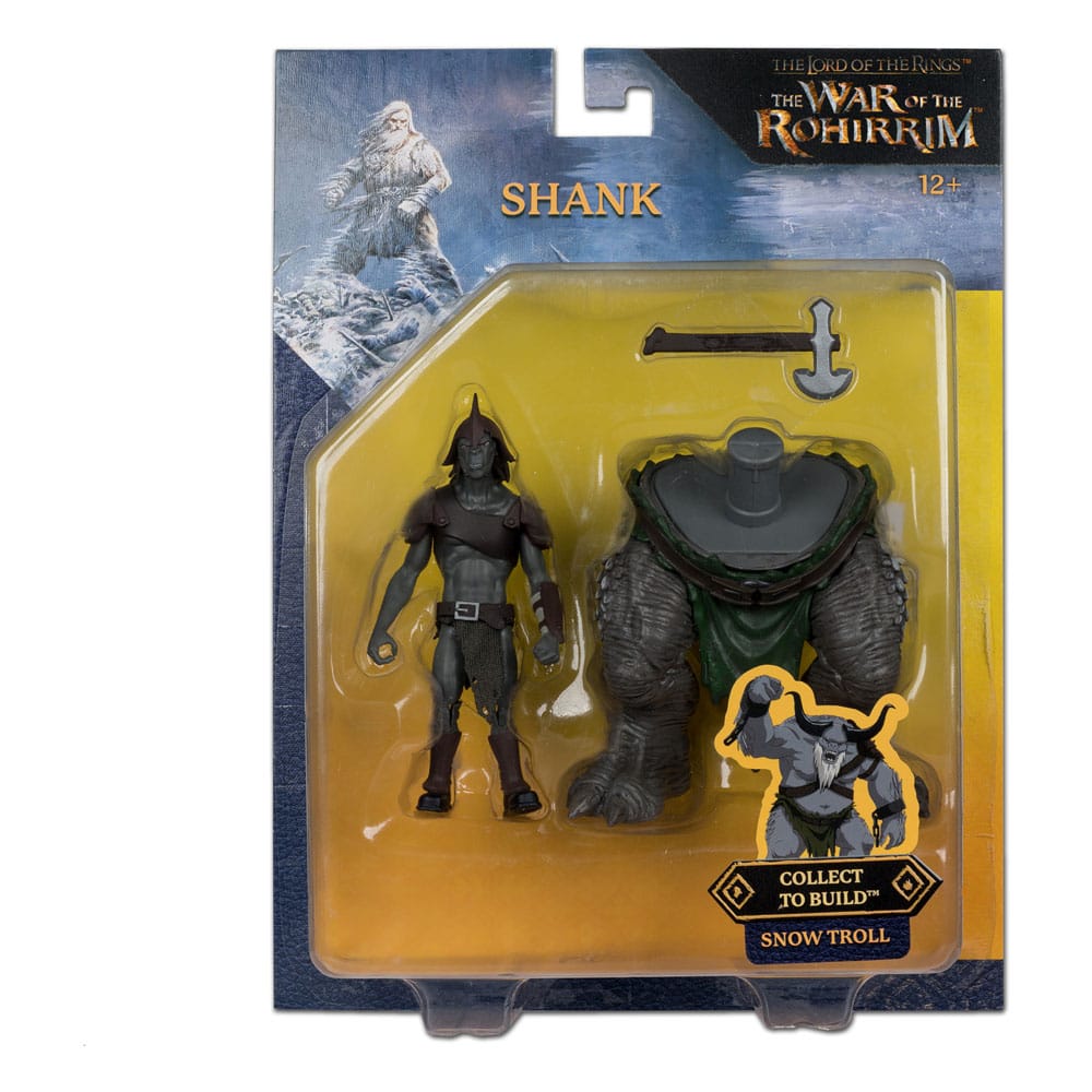 Le Seigneur des Anneaux : La Guerre des Rohirrim assortiment figurines Build-A (BAF: Snow Troll) 10 cm (4)