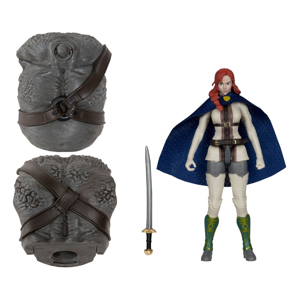 Le Seigneur des Anneaux : La Guerre des Rohirrim assortiment figurines Build-A (BAF: Snow Troll) 10 cm (4)
