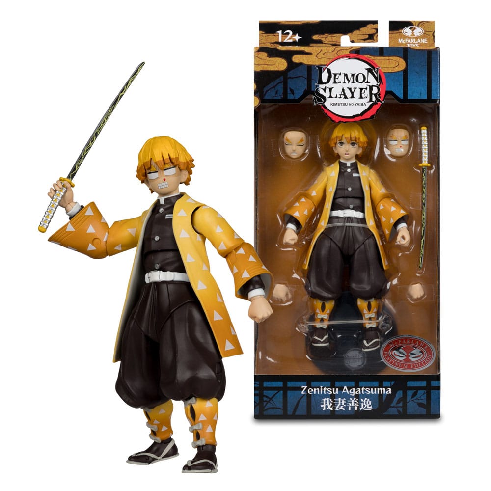 Demon Slayer figurine Zenitsu Agatsuma Plantinum Edition 15 cm